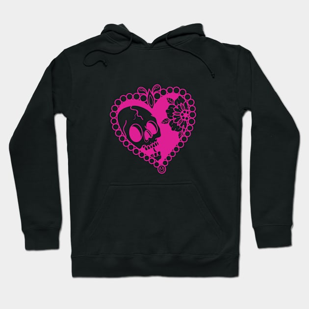 Love skull Hoodie by Kmarsdentattoos